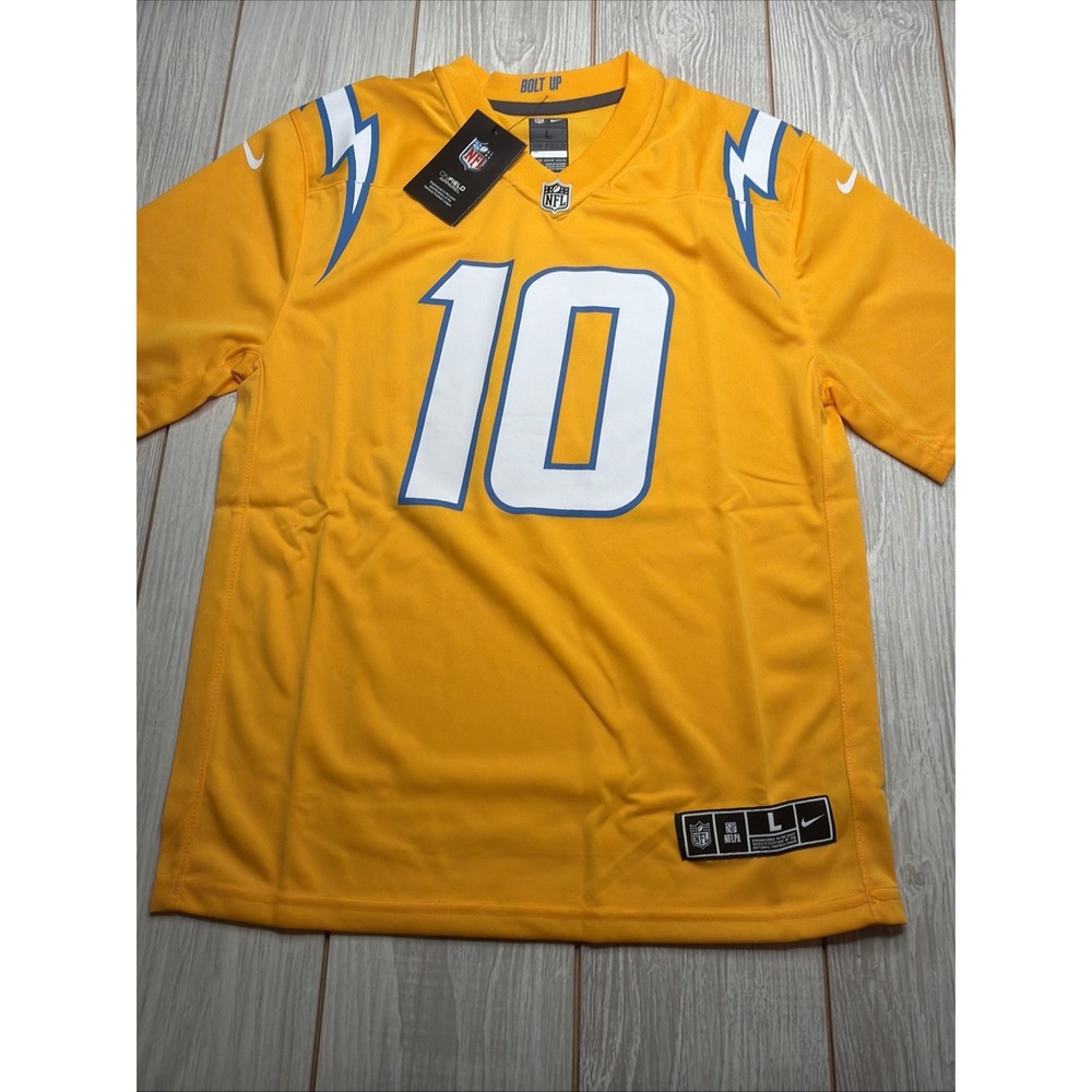 New Nike Los Angeles Chargers Youth Justin Herbert NFL Jersey‎ Size Kids Large